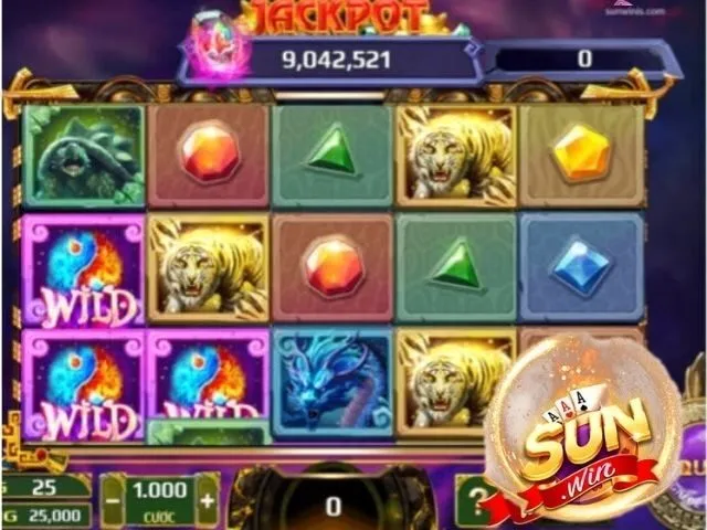 Slots tứ thần thú Sunwin